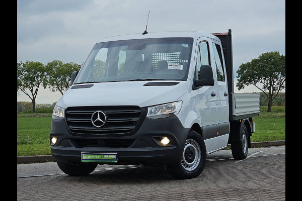 Mercedes-Benz Sprinter L2 DC Dubbel Cabine Airco Open-Laadbak Trekhaak Euro6!