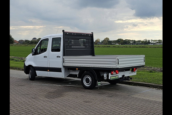 Mercedes-Benz Sprinter L2 DC Dubbel Cabine Airco Open-Laadbak Trekhaak Euro6!