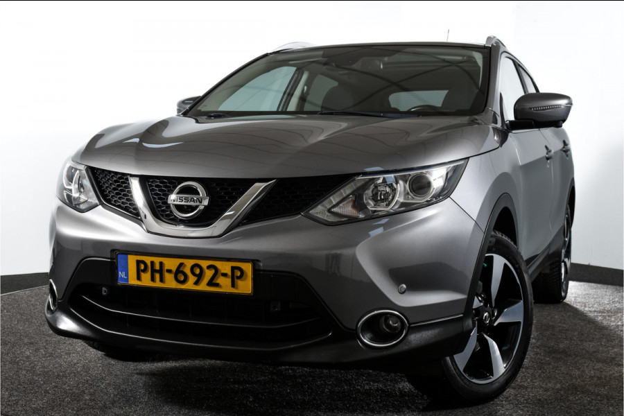 Nissan QASHQAI 1.6 160 PK N-Vision | Pano | Cruise | 360 Camera | PDC | NAV | Auto. Airco | DAB | Trekhaak | LM 18"|