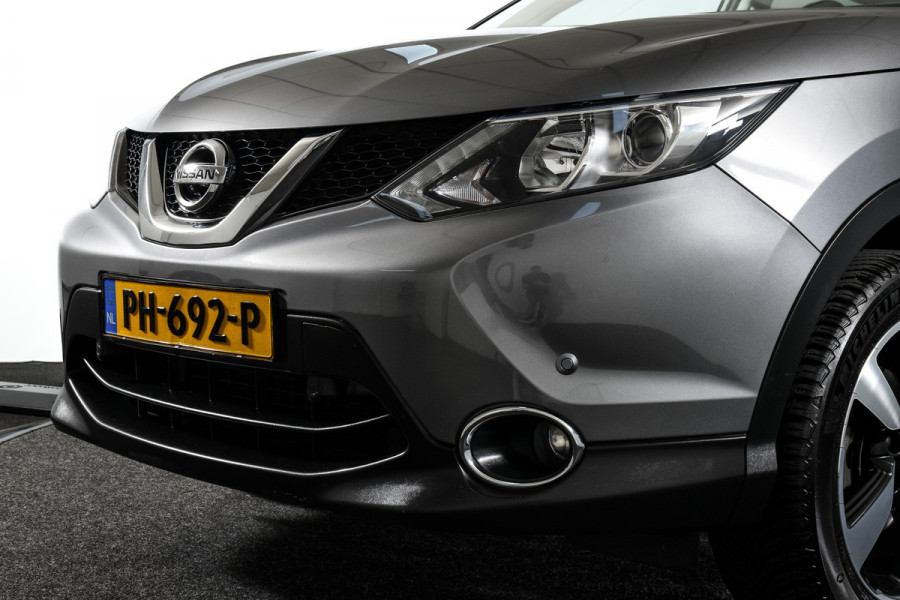 Nissan QASHQAI 1.6 160 PK N-Vision | Pano | Cruise | 360 Camera | PDC | NAV | Auto. Airco | DAB | Trekhaak | LM 18"|