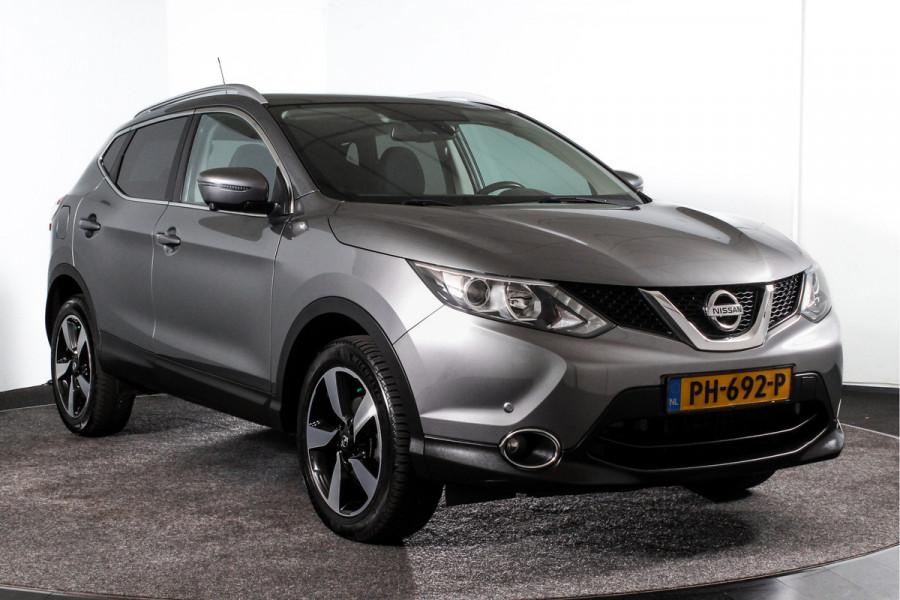 Nissan QASHQAI 1.6 160 PK N-Vision | Pano | Cruise | 360 Camera | PDC | NAV | Auto. Airco | DAB | Trekhaak | LM 18"|