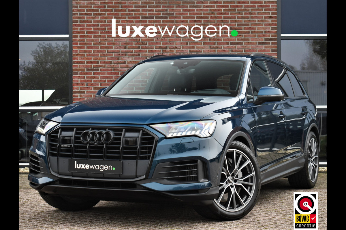 Audi Q7 55 TFSI e 380pk quattro Trekh ACC HUD Laser 21inch Luchtv