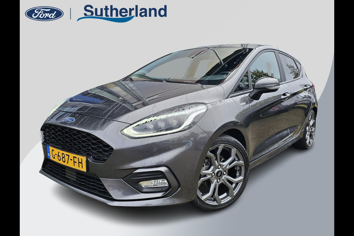 Ford Fiesta 1.0 EcoBoost ST-Line | 100pk | Winter Pack | Adaptive cruise control | Led koplampen | Adaptive cruise control | PDC | Lane assist | Navigatie etc.