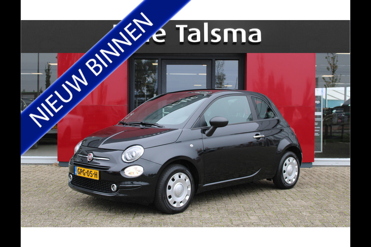 Fiat 500 1.0 70 Hybrid | 7" Scherm Apple/Android Carplay | Parkeersensoren | Hoogte regeling bestuurderstoel