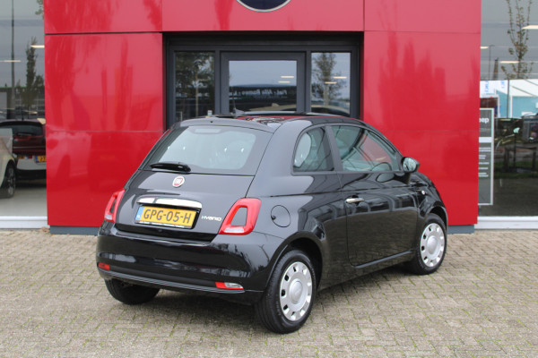 Fiat 500 1.0 70 Hybrid | 7" Scherm Apple/Android Carplay | Parkeersensoren | Hoogte regeling bestuurderstoel