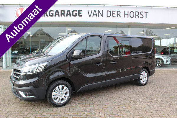 Renault Trafic 2.0-170pk dCi T29 L2H1 Luxe dubbele cabine AUTOMAAT. Luxe Renault Trafic dubbele cabine. Airco, navigatie, telefoonvoorb., metallic lak, LM wielen, schuifdeur li.+re., armsteunen li.+re voor, Isofix etc, etc