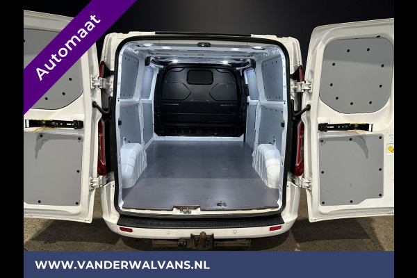 Ford Transit Custom 2.0 TDCI 131pk Automaat L2H1 Euro6 Airco | Camera | Navigatie | LED | Trekhaak LM velgen, Cruisecontrol, Parkeersensoren, Verwarmde voorruit, Stoelverwarming, Bijrijdersbank