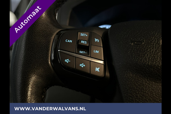 Ford Transit Custom 2.0 TDCI 131pk Automaat L2H1 Euro6 Airco | Camera | Navigatie | LED | Trekhaak LM velgen, Cruisecontrol, Parkeersensoren, Verwarmde voorruit, Stoelverwarming, Bijrijdersbank