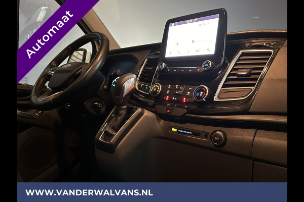 Ford Transit Custom 2.0 TDCI 131pk Automaat L2H1 Euro6 Airco | Camera | Navigatie | LED | Trekhaak LM velgen, Cruisecontrol, Parkeersensoren, Verwarmde voorruit, Stoelverwarming, Bijrijdersbank