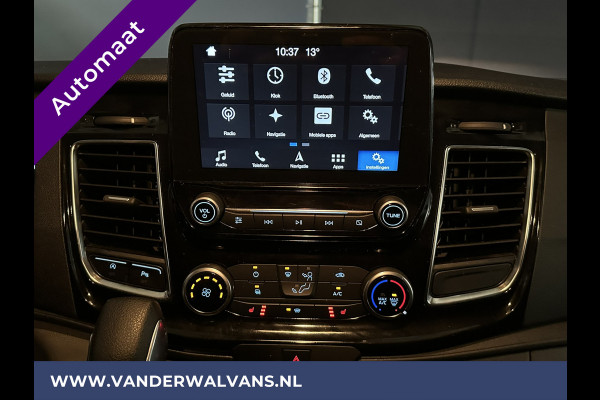 Ford Transit Custom 2.0 TDCI 131pk Automaat L2H1 Euro6 Airco | Camera | Navigatie | LED | Trekhaak LM velgen, Cruisecontrol, Parkeersensoren, Verwarmde voorruit, Stoelverwarming, Bijrijdersbank