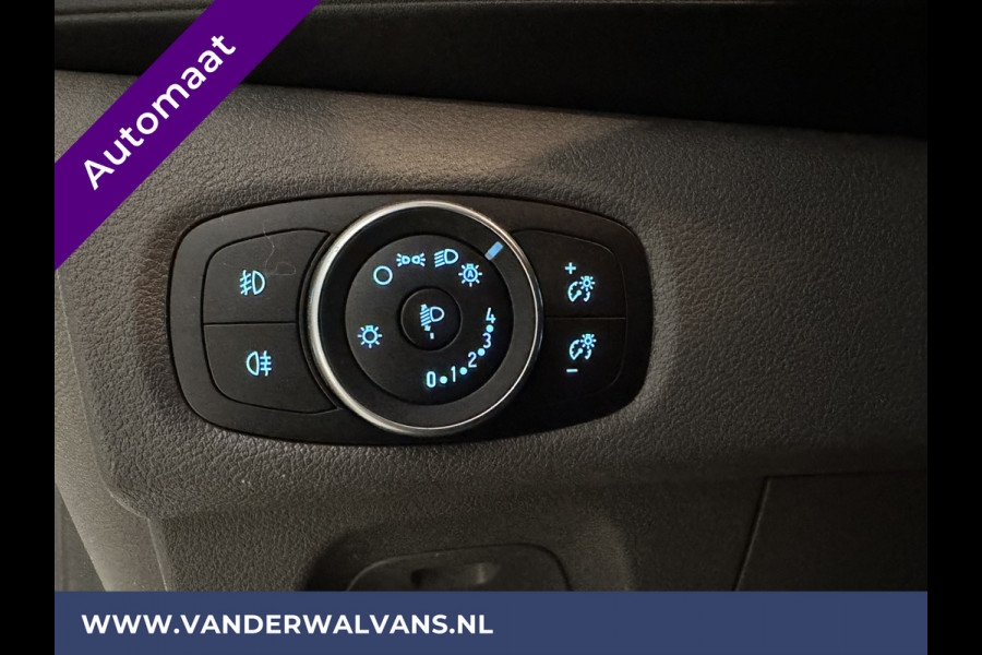 Ford Transit Custom 2.0 TDCI 131pk Automaat L2H1 Euro6 Airco | Camera | Navigatie | LED | Trekhaak LM velgen, Cruisecontrol, Parkeersensoren, Verwarmde voorruit, Stoelverwarming, Bijrijdersbank