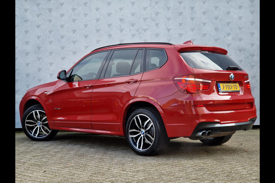 BMW X3 xDrive28i High Executive Automaat | Panoramadak | Sport-Leder | Clima | Camera | PDC | Memory Seat | Cruise | Licht- en Regensensor |