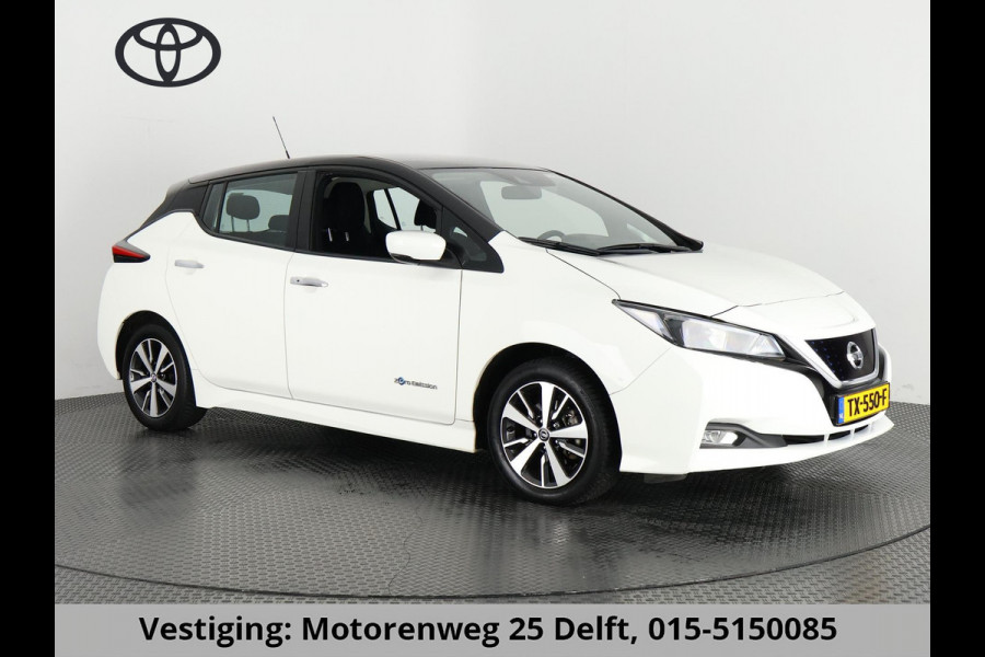 Nissan Leaf ACENTA DESIGN 40kWh .ACCU 89% ! NAVI. CAMERA. CLIMATE. SLECHTS 61.207km! GARANTIE TOT 2029**