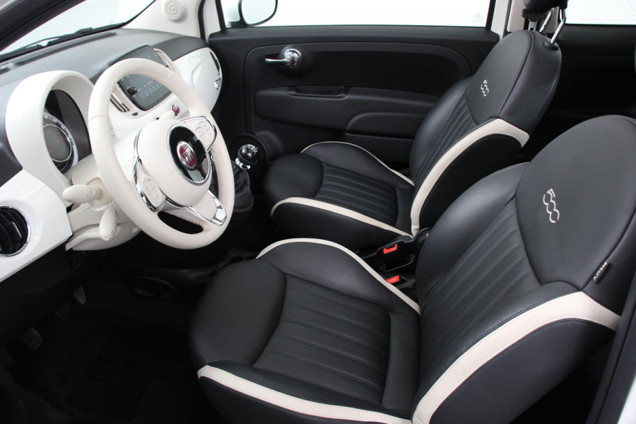 Fiat 500C 1.2 Lounge | Navigatie | Climate Control | Lederen Bekleding | Parkeersensoren Achter | Cruise Control