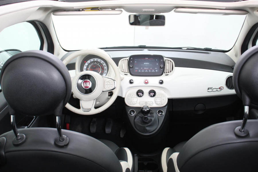 Fiat 500C 1.2 Lounge | Navigatie | Climate Control | Lederen Bekleding | Parkeersensoren Achter | Cruise Control