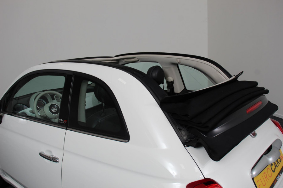 Fiat 500C 1.2 Lounge | Navigatie | Climate Control | Lederen Bekleding | Parkeersensoren Achter | Cruise Control