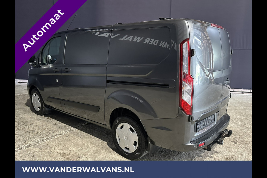 Ford Transit Custom 2.0 TDCI 170pk Automaat L1H1 Euro6 Airco | 2x zijdeur | Camera | Navigatie | Apple Carplay Trekhaak, LED, Cruisecontrol, Parkeersensoren, Verwarmde voorruit, Bijrijdersbank