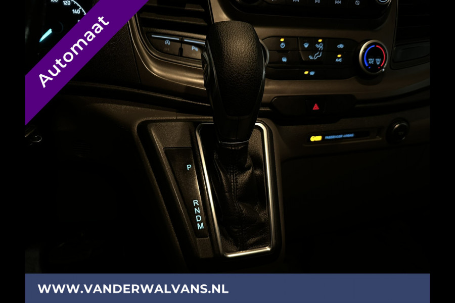 Ford Transit Custom 2.0 TDCI 170pk Automaat L1H1 Euro6 Airco | 2x zijdeur | Camera | Navigatie | Apple Carplay Trekhaak, LED, Cruisecontrol, Parkeersensoren, Verwarmde voorruit, Bijrijdersbank