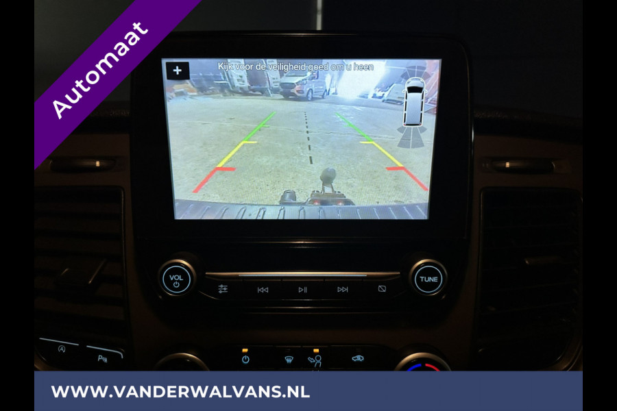 Ford Transit Custom 2.0 TDCI 170pk Automaat L1H1 Euro6 Airco | 2x zijdeur | Camera | Navigatie | Apple Carplay Trekhaak, LED, Cruisecontrol, Parkeersensoren, Verwarmde voorruit, Bijrijdersbank