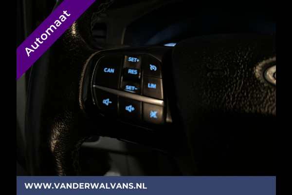 Ford Transit Custom 2.0 TDCI 170pk Automaat L1H1 Euro6 Airco | 2x zijdeur | Camera | Navigatie | Apple Carplay Trekhaak, LED, Cruisecontrol, Parkeersensoren, Verwarmde voorruit, Bijrijdersbank