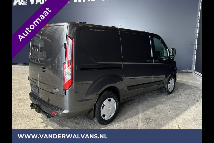 Ford Transit Custom 2.0 TDCI 170pk Automaat L1H1 Euro6 Airco | 2x zijdeur | Camera | Navigatie | Apple Carplay Trekhaak, LED, Cruisecontrol, Parkeersensoren, Verwarmde voorruit, Bijrijdersbank