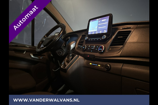 Ford Transit Custom 2.0 TDCI 170pk Automaat L1H1 Euro6 Airco | 2x zijdeur | Camera | Navigatie | Apple Carplay Trekhaak, LED, Cruisecontrol, Parkeersensoren, Verwarmde voorruit, Bijrijdersbank