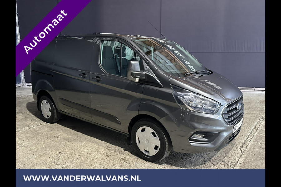 Ford Transit Custom 2.0 TDCI 170pk Automaat L1H1 Euro6 Airco | 2x zijdeur | Camera | Navigatie | Apple Carplay Trekhaak, LED, Cruisecontrol, Parkeersensoren, Verwarmde voorruit, Bijrijdersbank