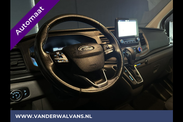 Ford Transit Custom 2.0 TDCI 170pk Automaat L1H1 Euro6 Airco | 2x zijdeur | Camera | Navigatie | Apple Carplay Trekhaak, LED, Cruisecontrol, Parkeersensoren, Verwarmde voorruit, Bijrijdersbank