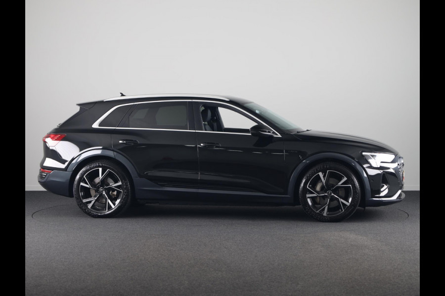 Audi Q8 e-tron 55 quattro Edition 115 kWh 408pk | Trekhaak | 21 inch Lichtmetalen velgen | Stoelverwarming |