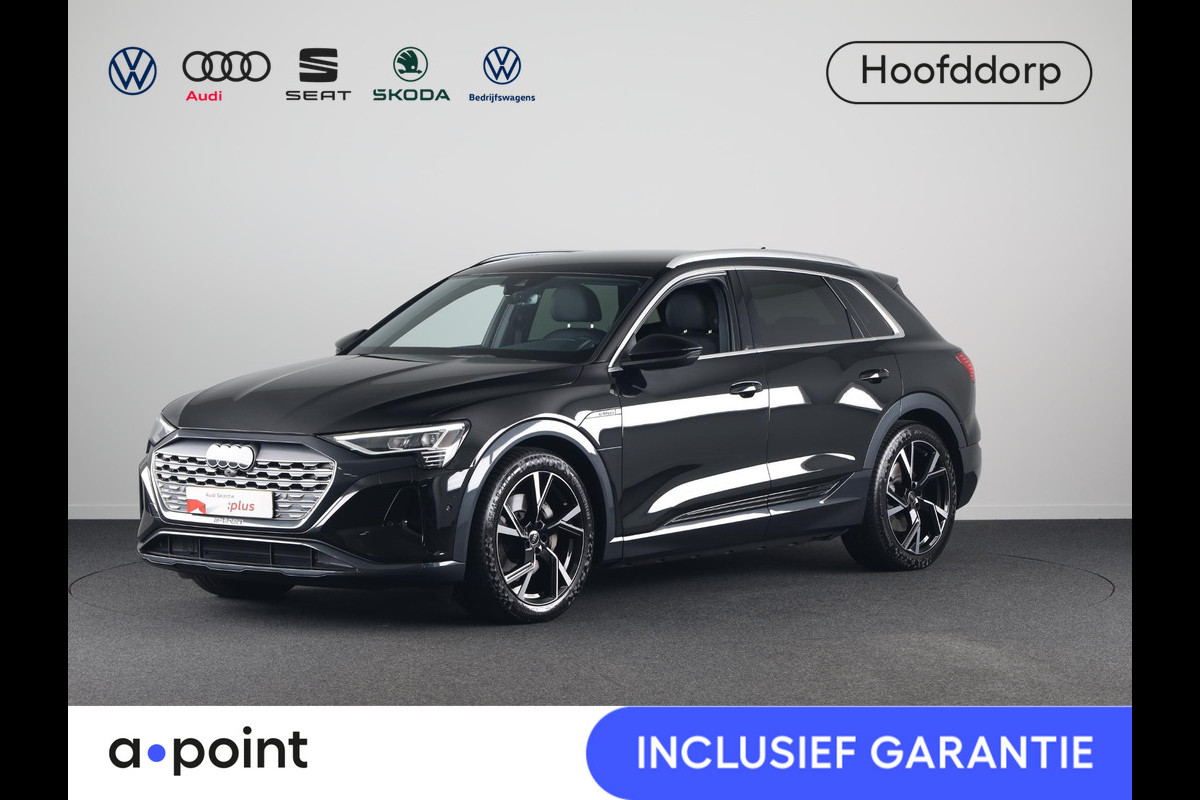 Audi Q8 e-tron 55 quattro Edition 115 kWh 408pk | Trekhaak | 21 inch Lichtmetalen velgen | Stoelverwarming |