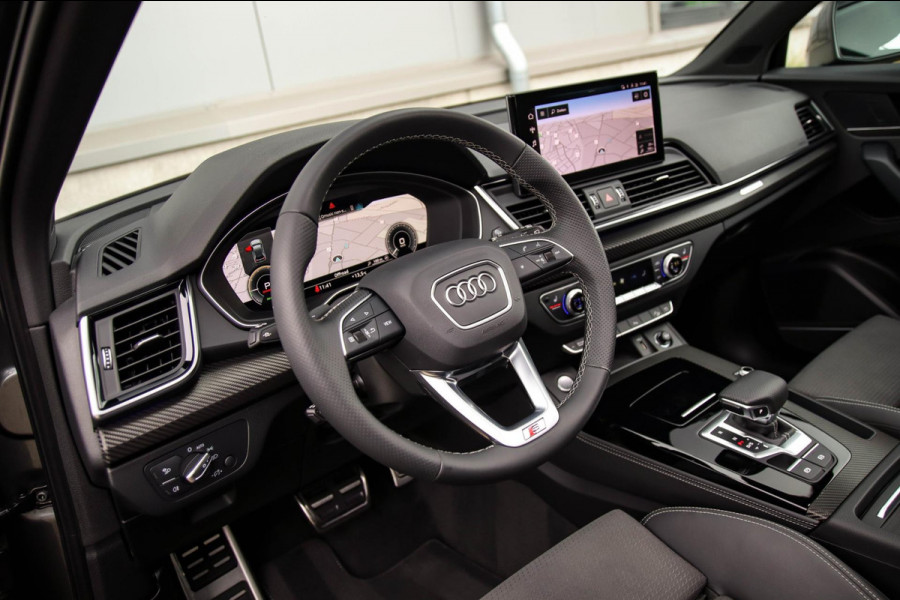 Audi Q5 55 TFSI e Quattro Competition S Edition S-Line 367pk Automaat! 1e|DLR|Panoramadak|Virtual Cockpit|OLED Matrix|B&O|Trekhaak