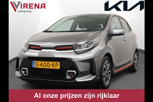 Kia Picanto 1.0 DPi GT-Line - Navigatie - Apple CarPlay/Android Auto - Cruise Control - Climate Control - Fabrieksgarantie Tot 2030