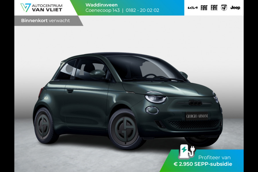 Fiat 500E Giorgio Armani Collector's Edition 42 kWh | Zeer Exclusief | Beperkte Oplage !