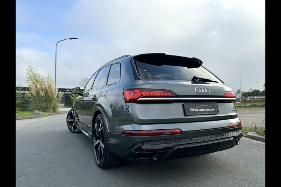 Audi Q7 55 TFSI e quattro S-Line Plus Panoramadak|Matrix Laser|Camera 360°|Keyless|Luchtvering|Sport stoelen|DAB+