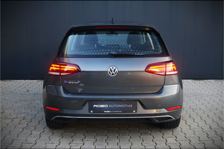 Volkswagen e-Golf E-DITION | Virtual | Warmtepomp | Adaptive Cruise Control | Led | NAP | Stoelverwarming | Groot Scherm | BTW | Subsidie | 1e Eig. | PDC | Climate Control | LM Velgen | Navigatie |