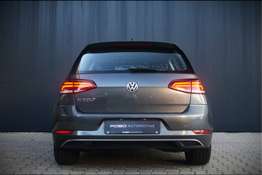 Volkswagen e-Golf E-DITION | Virtual | Warmtepomp | Adaptive Cruise Control | Led | NAP | Stoelverwarming | Groot Scherm | BTW | Subsidie | 1e Eig. | PDC | Climate Control | LM Velgen | Navigatie |