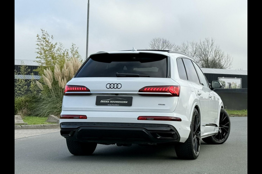 Audi Q7 55 TFSI e quattro S-Line Plus Panoramadak|Matrix|B&O 3D|Keyless|Luchtvering|Soft close|Sport stoelen|DAB+