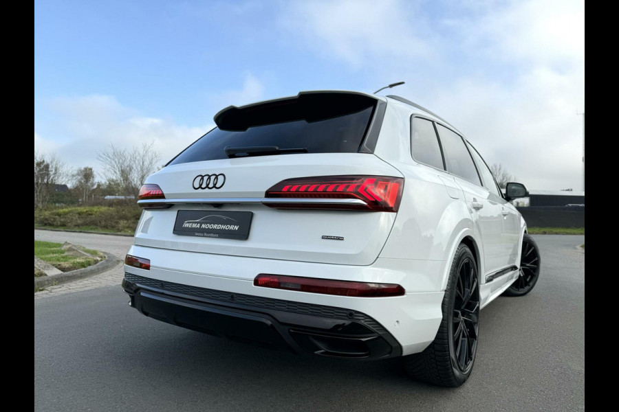 Audi Q7 55 TFSI e quattro S-Line Plus Panoramadak|Matrix|B&O 3D|Keyless|Luchtvering|Soft close|Sport stoelen|DAB+