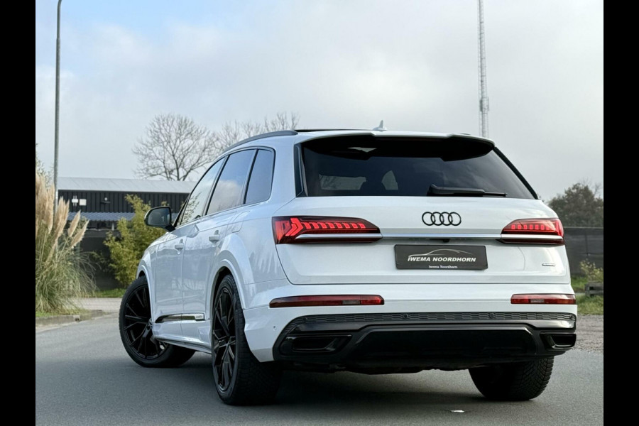 Audi Q7 55 TFSI e quattro S-Line Plus Panoramadak|Matrix|B&O 3D|Keyless|Luchtvering|Soft close|Sport stoelen|DAB+