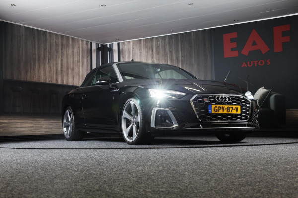 Audi S5 Cabriolet 3.0 TFSI S5 Quattro S Line / ACC / AUT / Navi / Leder / Head Up / Leder / 360 Camera / Elek Stoelen / Led / 19 I