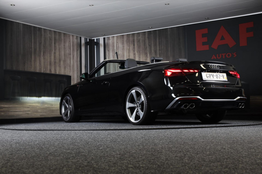 Audi S5 Cabriolet 3.0 TFSI S5 Quattro S Line / ACC / AUT / Navi / Leder / Head Up / Leder / 360 Camera / Elek Stoelen / Led / 19 I