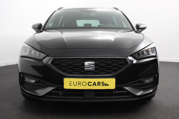 Seat León ST FR 1.5 eTSI DSG Adaptieve Cruise Control| Navigatie| Digitale cockpit| Full LED koplampen| Stoelverwarming| Parkeersensoren | Apple Carplay/Android Auto |