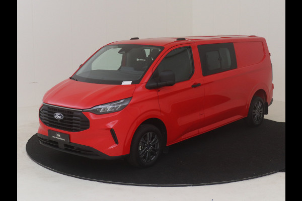 Ford Transit Custom 320L L2H1 Trend 150 PK dubbel cabine 6 persoons LED AIRCO CRUISE CONTROL CAMERA NAVIGATIE DMV CARPLAY LANE ASSIST 4 JAAR GARANTIE TOT 200.000 KILOMETER