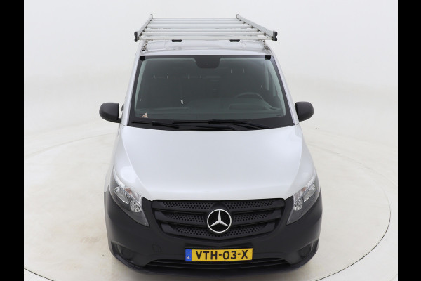 Mercedes-Benz Vito 110 CDI Extra Lang Trekhaak Betimmering Bluetooth Imperiaal Brilliant Silver Metallic