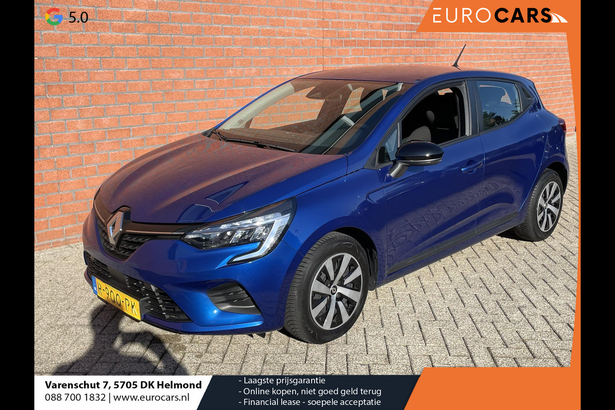 Renault Clio 1.0 TCe 91 pk Equilibre Navigatie Apple Carplay/Android Auto Parkeersensoren achter Cruise Control Ledverlichting Airco