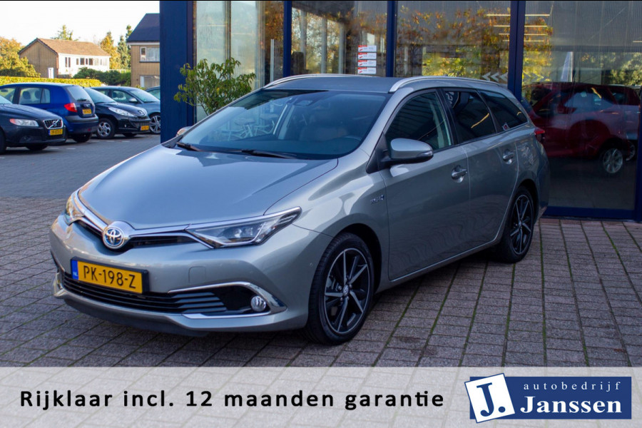 Toyota Auris Touring Sports 1.8 Hybrid Executive Go | Prijs rijklaar incl. 12 mnd garantie | Navi Pdc+camera Stoelverwarming