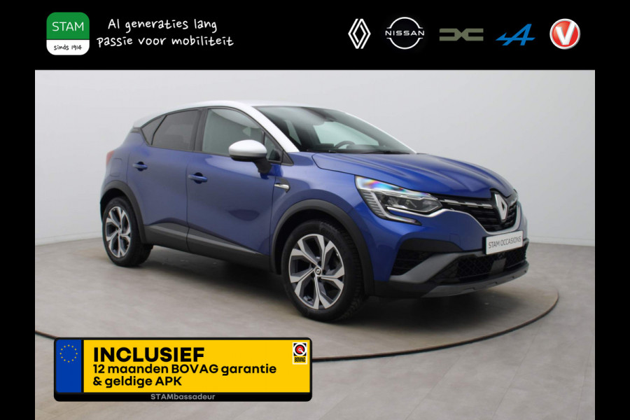 Renault Captur Mild Hybrid 160pk R.S. Line EDC/AUTOMAAT Camera | Climate | Navi | Parksens. v+a | 18" Velgen