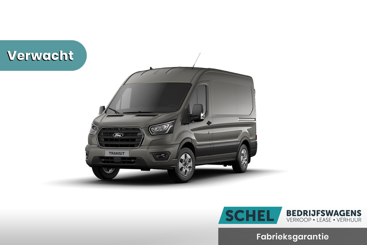 Ford Transit 350 2.0 TDCI L2H2 Limited 165pk - Navi - 360 Camera - Adaptive Cruise - Xenon - Blind Spot - Trekhaak - Stoelverwarming - Rijkla