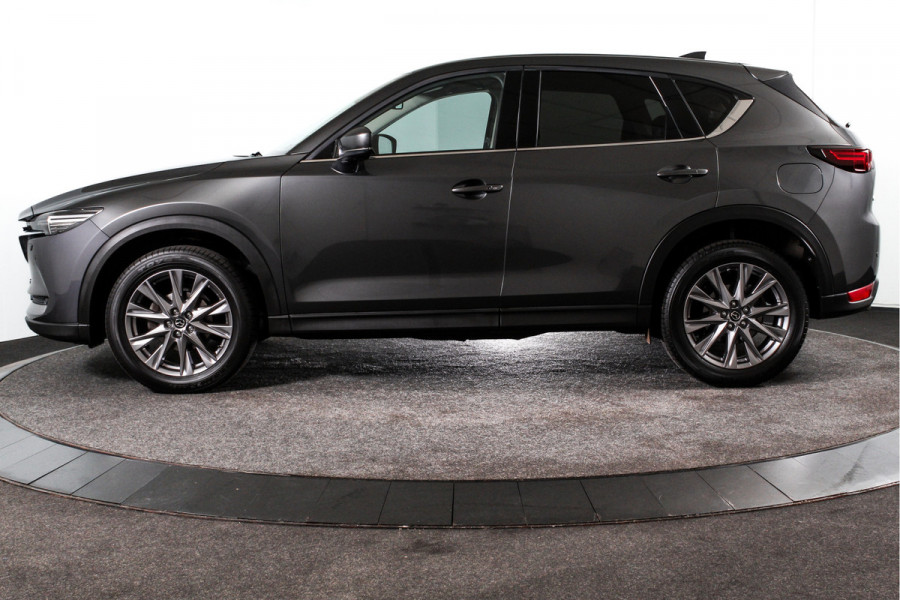 Mazda CX-5 2.0 SkyActiv-G 165 Luxury - Automaat | Leder | Bose | Headup | Elek. Klep | Cruise | 360° camera + PDC | Memory | Stoelverw.& Koeling | ECC | LM 19" |