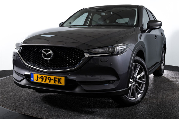 Mazda CX-5 2.0 SkyActiv-G 165 Luxury - Automaat | Leder | Bose | Headup | Elek. Klep | Cruise | 360° camera + PDC | Memory | Stoelverw.& Koeling | ECC | LM 19" |